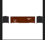 Athearn 73557 Roundhouse Rtr Scale 40' Boxcar Nickel Plate Road #6254. Fixed Price $24.29.