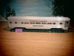 Lionel #2533 Silver Cloud Pullman Passenger Car 1952-59. Fixed Price $35.00.