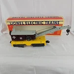 Lionel 6-6524 Erie Lackawanna Wheel Crane Car 0/027 Gauge. Fixed Price $69.99.