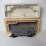 Life-like Scale Burlington Covered Cement Hopper Model Train Car #8513 W/ Box. Fixed Price $13.88.
