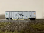 Scale Walthers Gatx Airslide Hopper 56410 Weathered, Kd. Fixed Price $25.00.