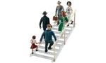 Woodland Scenics Ho Scale People Taking The Stairs A1954. Fixed Price $21.16.