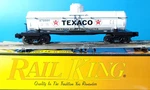 S01: Mth No. 30-7316 Texaco Single-dome Tank Car #878991. Fixed Price $32.95.