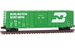 Micro-trains Mtl Z-scale 50FT Box Car Burlington Northern #321853. Fixed Price $28.95.