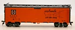 Ho Scale Ahm Ship Santa All The Way 40' Freight Train Reefer Car Sfrd 35829. Fixed Price $12.99.