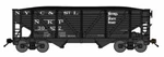 Bluford 63184 2-BAY War Emergency Composite Hopper, Nickel Plate Road #31468. Fixed Price $19.99.