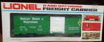 Lionel 6-9439 Gauge Ashley Drew & Northern Boxcar. Fixed Price $13.99.