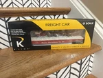 K-line K691-7402 O Gauge Santa & Reindeer Freight Car Flat. Fixed Price $119.99.