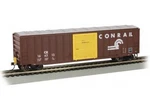 Bachmann Ho 14907 - Acf 50'6" Braced Boxcar "conrail" #166313. Fixed Price $27.00.