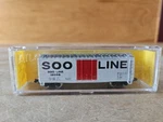 Scale Atlas 3323 Soo Line 40' Plug Single Door Boxcar 12056 New. Fixed Price $12.99.