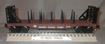 Lionel 26320 Pennsylvania Prr #473897 Bulkhead Flatcar W/ Remv. Stakes O/027 '06. Fixed Price $26.00.