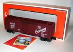 Lionel 6-52176 Burlington Boxcar 1999 Lcca. Fixed Price $30.00.