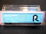 Roundhouse 8311 50' Ribbed Boxcar, Route Rock 302123 Ln M-m Couplers. Fixed Price $13.99.