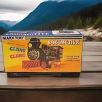 Mark's Toys Battery Operated Locomotive Vintage HK-3970 New. Fixed Price $50.00.