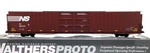 Ho Walthers Proto 920-102105 86' Double Door Hi-cube Boxcar Norfolk Southern Ns. Fixed Price $49.99.