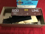 Athearn Ho-scale 40 Soo Line Grain Loading Boxcar Kit #2095 Brand New!!!. Fixed Price $20.99.