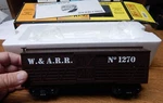 Mth Rail King 30-7114 W.a.r.r. 34' 19TH Century Stock Car New Box Lqqk. Fixed Price $50.00.