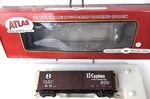 Atlas Master Line- Usra Steel Rebuilt Box Car "santa Fe Capitan" Ho. Fixed Price $23.95.