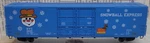 Scale Micro-trains Mtl 102060 Snowball Express Holiday 60' Box Car #1998. Fixed Price $40.00.