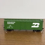 Walthers Ho Scale Burlington Northern Boxcar #329808 Metal Wheels Kadee Coupler. Fixed Price $19.99.