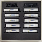 Deluxe Innovations 180400 Scale Swift Roadrailer Trailer 10-PACK Set #1. Fixed Price $275.95.