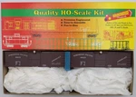 Roundhouse 32802 Northern Pacific Twin Pack 36' Old Time Boxcar Kit. Fixed Price $24.64.