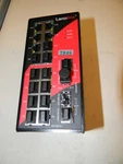 Lanolinx LNX-1802G 18-PORT Gigabit Industrial Ethernet Switch, Unmanaged. Fixed Price $140.00.