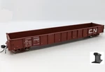 Rapido Ho Scale New 52' 6" Mill Gondola Canadian National Cn #143102 50050. Fixed Price $41.47.