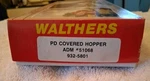 Walthers Pd Covered Hopper Adm #51068, 932-5801. Used. Fixed Price $18.00.