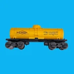 Vintage 1970 Lionel 6-9050 Sunoco Single Dome Tank Car Leo Gauge Gas Oil Yellow. Fixed Price $14.99.