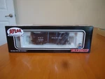 Atlas Scale Nickel Plate Road 2-BAY Offset Side Hopper W/ Steel Wheels 33359. Fixed Price $14.99.