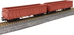 2PCS Ho Scale High-side Gondola Car 1:87 Railway Wagons Rollong Stock Container. Fixed Price $55.54.