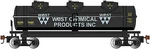 Bachmann 17116 Ho Scale W.chem 40'TANK #70487. Fixed Price $35.99.