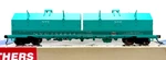 Walthers 932-3837 Gold Cushion Coil Car Angled Hoods New York Central Nyc. Fixed Price $49.99.