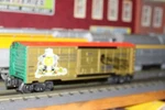 K-line O-27 Gauge Classic Holiday Box Car # K641-7403 Nib Mint Year 1998. Fixed Price $25.00.