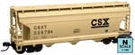 Atlas 50003396 N Acf 3560 Covered Hopper - #csxt 226761. Fixed Price $17.39.