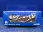 Gauge 3-RAIL Industrial Idm 4006 Soo Line 2-BAY Hopper #44649 W/ Load. Fixed Price $35.00.