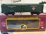 Mth 20-94075 Railway Express Agency #307 R50B Reefer Ln/box. Fixed Price $49.99.
