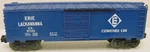 O-gauge Lionel Erie Lackawanna Boxcar. Fixed Price $29.99.