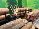 1:48 Scale Genuine Southern Yellow Pine Logs For Lionel Mth Car Full Load. Fixed Price $10.00.