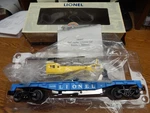 Lionel 6-29827 Helicopter Launch Car Used In Box Gauge Lqqk. Fixed Price $50.00.