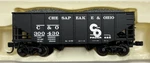 Scale Atlas 44102 Chesapeake Ohio 55 Ton Fishbelly Hopper W/load C&o #300430. Fixed Price $18.00.