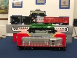 Williams (reproduction) Burlington GP-7 Diesel Engine Freight Set 1564. Fixed Price $299.99.