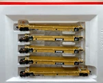 Walthers 932-8108 Thrall 5-UNIT Articulated Double Stack Car Ttx # 72855. Fixed Price $129.99.