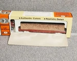 Concor Ho 1-009201 54' Ft Train Flatcar Kit W/ Pulpwood Load Santa Fe. Fixed Price $19.99.