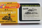 Mdc Roundhouse 1507 Scale Mow Fire Fighting Train Set Undecorated Nos. Fixed Price $41.60.