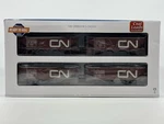 Athearn 70286 Canadian National 40 3-BAY Offset Open Hopper Car (4-PACK) Cn. Fixed Price $70.00.