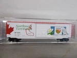 Micro Trains Northwest Territory (provincial Car) 50' Box # 1870 Scale. Fixed Price $20.00.