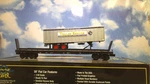 Weaver U23006LD Ttx Rea 50' Flatcar With 35' Trailer (3-RAIL). Fixed Price $91.99.