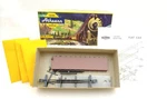 Athearn Ho Yellow Box #1352 Rdg 40' Flat Car W/ Stakes Kit Unbilt Orig 1950S. Fixed Price $19.99.